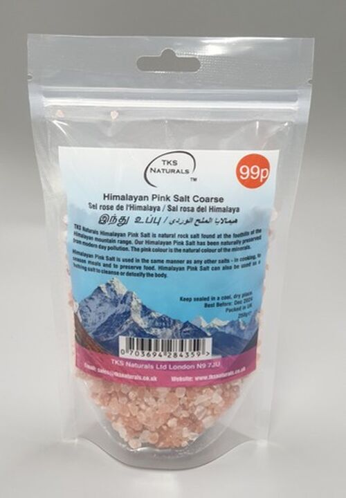 Himalayan Pink Salt Coarse 250g