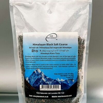 Himalayan Black Salt Coarse 500g