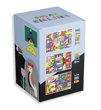 Puzzles Triptyque 3x500 pièces pour adultes (coffret édition spéciale) 2