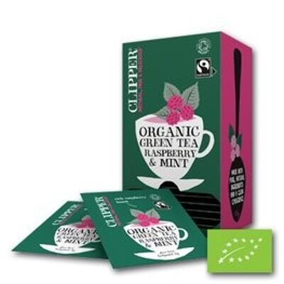 Fairtrade Green Tea Rasperry & Mint BIO x