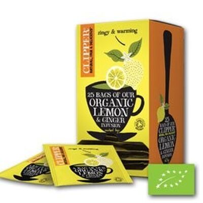 Fairtrade Infusion Lemon & Ginger BIO x