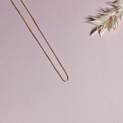 Fine chain necklace - S - 42 cm