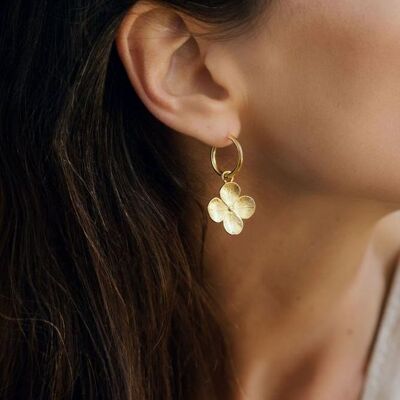 Nine earrings