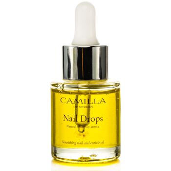 Camilla of Sweden Nail Drops Huile pour Ongles 10ml - Lys Blanc 1
