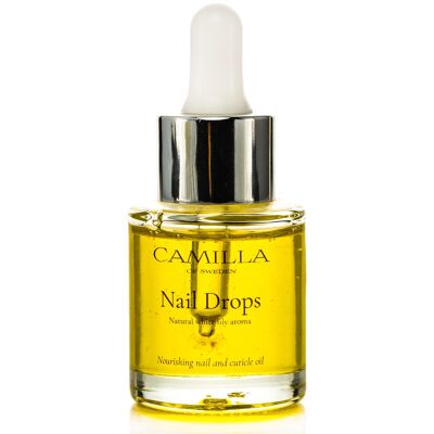 Camilla of Sweden Nail Drops Huile pour Ongles 10ml - Lys Blanc