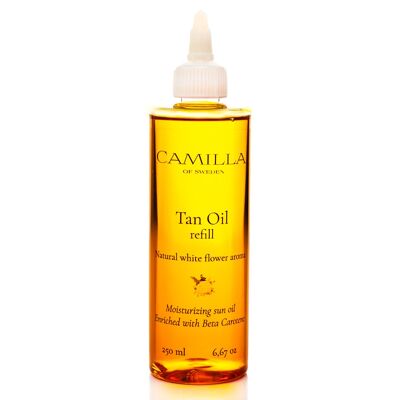 Camilla of Sweden Tan Oil -Nachfüllpackung- Weiße Blume-250ml