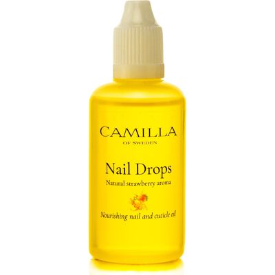 Camilla of Swedish Nail Drops Huile pour ongles 100 ml - Recharge - Fraise