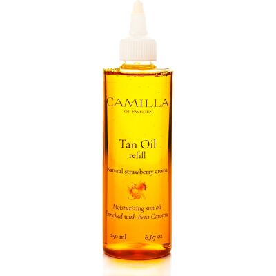 Camilla of Sweden Tan Oil -Ricarica- Fragola-250ml