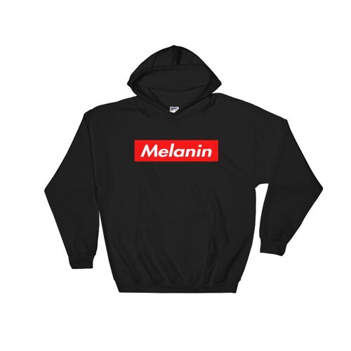Sweatshirt capuche "Melanin / Supreme style"