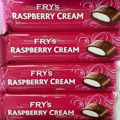 Fry's Raspberry Creams - 3 Bars