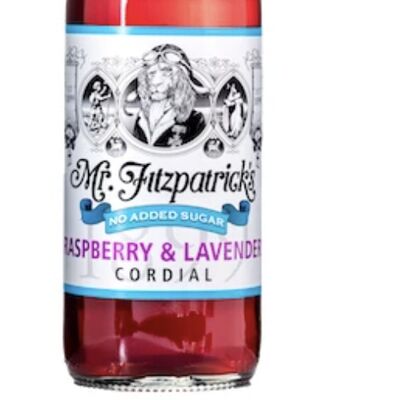 Raspberry & Lavender No Added Sugar Cordial - 6 Bottles