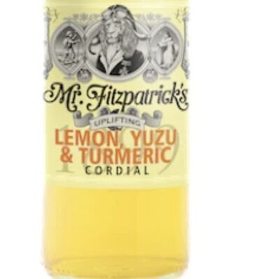 Lemon, Yuzu & Turmeric Cordial - 2 Bottles