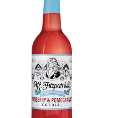 Cranberry & Pomegranate No Added Sugar Cordial - 1 Bottle