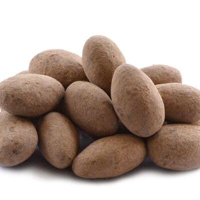 Cocoa Dusted Almonds - Half a Pound (227g)