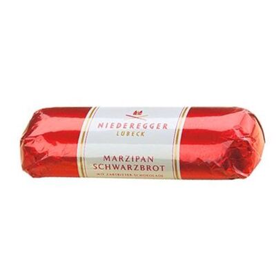Niederegger Dark Chocolate Marzipan Loaf (Red) - 4 Loafs