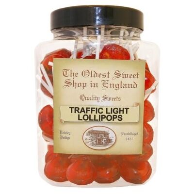 Traffic Light Lollipop Jar