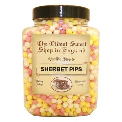 Sherbet Pips Jar