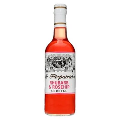 Rhubarb & Rosehip Cordial - 1 Bottle