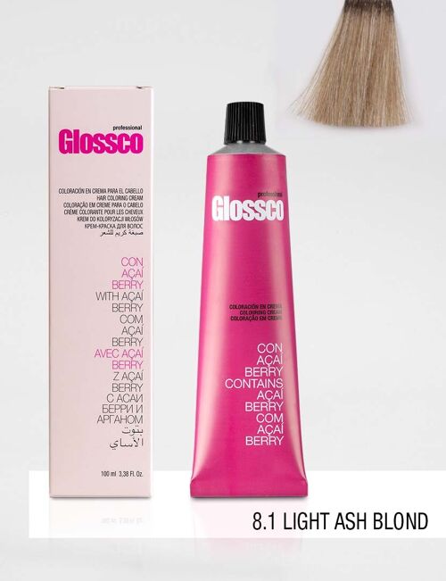 GLOSSCO 8.1 LIGHT ASH BLOND