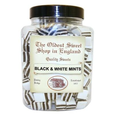 WHITE and Black Mints - Jar