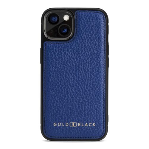 Phone 13 MagSafe Leder Case Nappa blau