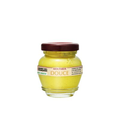 Moutarde Douce graines françaises sans additifs 55g