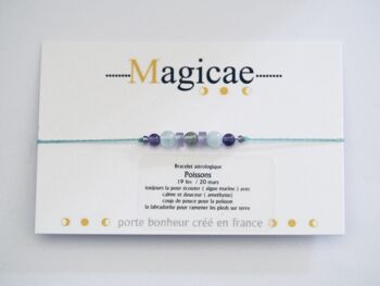 Bracelet astrologique poissons 4