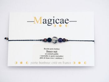 Bracelet porte bonheur douce nuit 3