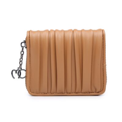 CASSANDRA KLEINE BRIEFTASCHE SAND