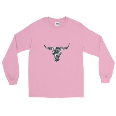 Extra Large Men’s Long Sleeve Shirt - light-pink extra-large