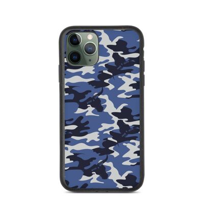 Blue Iphone Case – Camouflage Phone Case -Biodegradable Camo Design iphone-11-pro