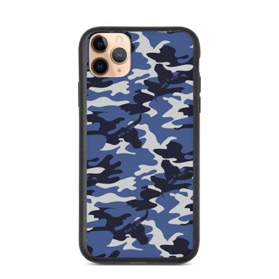 Blue Iphone Case – Camouflage Phone Case -Biodegradable Camo Design iphone-11-pro-max