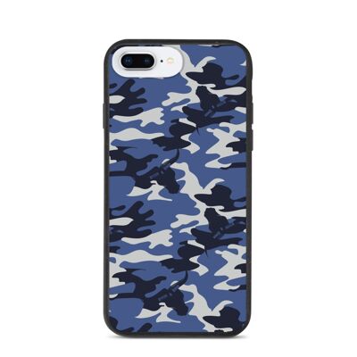 Blue Iphone Case – Camouflage Phone Case -Biodegradable Camo Design iphone-7-plus-8-plus