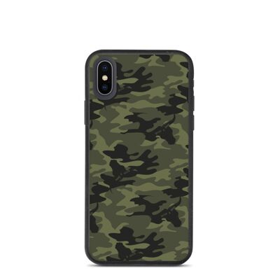 Green Iphone Case – Camouflage Biodegradable Phone Case iphone-x-xs
