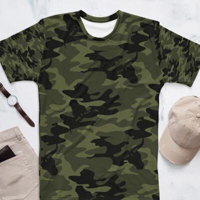 Green Camouflage Men’s T-shirt by Stitch & Simon