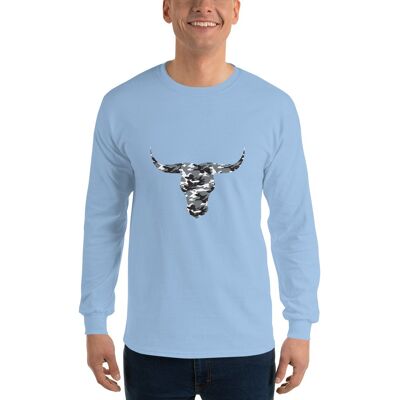 Men’s Long Sleeve Shirt - light-blue 2xl