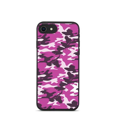 Purple Iphone Case in Purple Camo – Camouflage Phone Case Eco-Friendly iphone-7-8-se
