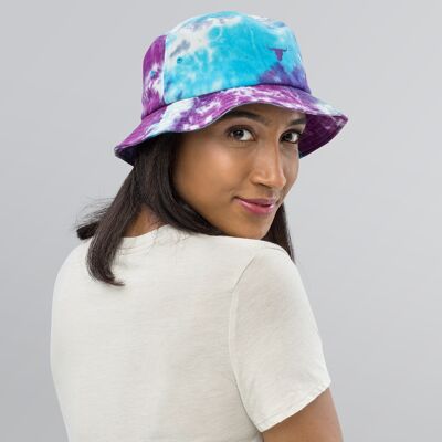 Womens Cool Tye-Dye Bucket Hat by Stitch & Simon