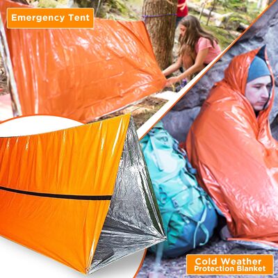Life Tent Emergency Survival Shelter – 2 Person Emergency Shelter, Tube Tent for Camping