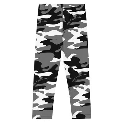 Black & White camouflage Kid’s Leggings