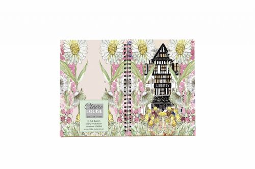Liberty In Full Bloom A6 Spiral Notebook