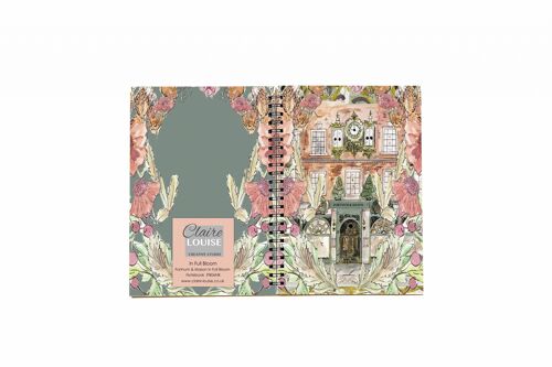 Fortnums In Full Bloom A6 Spiral Bound Notebook