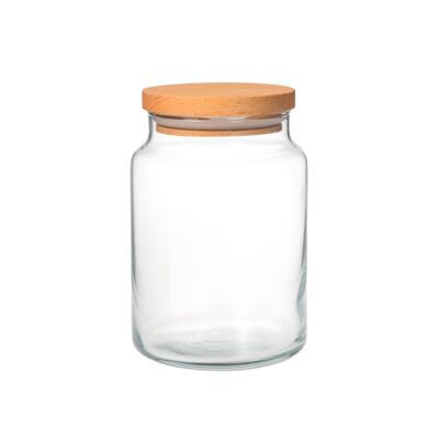 Joy Kitchen glass storage jar - 635 cc