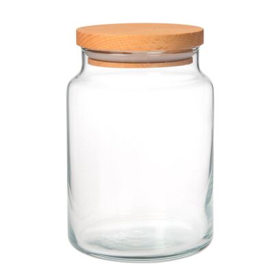 Joy Kitchen glass storage jar - 890 cc