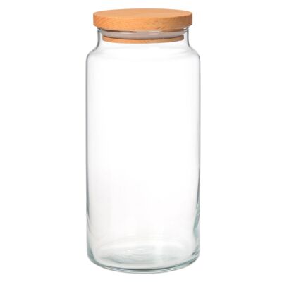 Joy Kitchen glass storage jar - 1400 cc