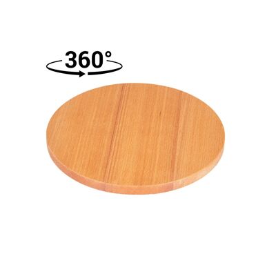 Plateau de tappas rotatif en bois Joy Kitchen - rond