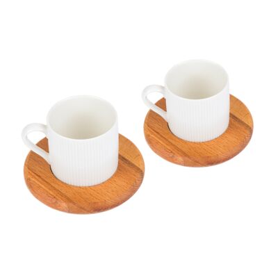 Ensemble de café / expresso turc Joy Kitchen pour 2