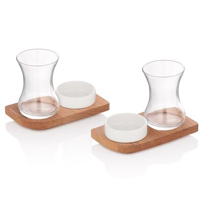 Joy Kitchen Teeservice - Natur | 2er-Set