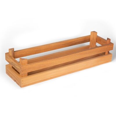 Joy Kitchen Caja de madera para servir | 430 x 125 x 100 mm