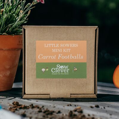 Little Sowers Carrot Footballs Mini KIt